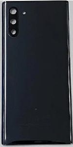 TAMPA TRASEIRA SAMSUNG NOTE 10 PRETA