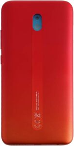 TAMPA TRASEIRA XIAOMI MI 8A VERMELHA