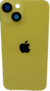 TAMPA TRASEIRA IPHONE 14 PLUS AMARELO COM LENTE E MAGNETICO - TP