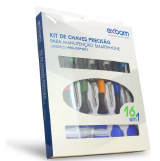 KIT CHAVES DE PRECISAO ROLAMENTADO 5 PEÇAS  - SW-8066