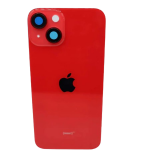TAMPA TRASEIRA IPHONE 14  VERMELHA COM LENTE E MAGNETICO - TP