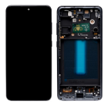 FRONTAL SAMSUNG S21 FE OLED PREMIUM COM ARO PRETO SEM BIOMETRIA - WK - K2102