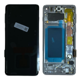 FRONTAL SAMSUNG S10 G973 NACIONAL COM ARO AZUL - WEFIX