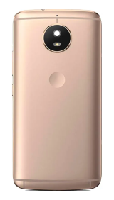 TAMPA TRASEIRA  MOTO G5S DOURADA