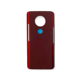 TAMPA TRASEIRA  MOTO G7 PLUS VERMELHA