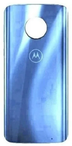 TAMPA TRASEIRA MOTO G6 PLUS AZUL