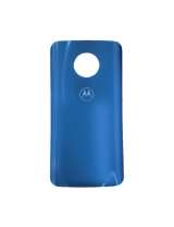 TAMPA TRASEIRA MOTO G6 AZUL TOPAZIO