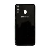 TAMPA TRASEIRA SAMSUNG M20 PRETA COM LENTE