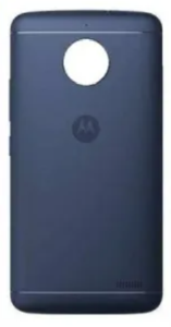 TAMPA TRASEIRA MOTO E4 AZUL