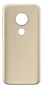 TAMPA TRASEIRA MOTO E5 PLAY DOURADA