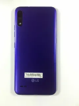 TAMPA TRASEIRA LG K22 ROXA COM LENTE