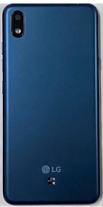 TAMPA TRASEIRA LG K8 2017 AZUL