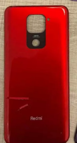 TAMPA TRASEIRA XIAOMI REDMI NOTE 9 VERMELHA