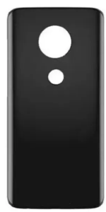 TAMPA TRASEIRA MOTO G7 POWER PRETA