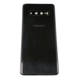 TAMPA TRASEIRA SAMSUNG S10 PRETO COM LENTE