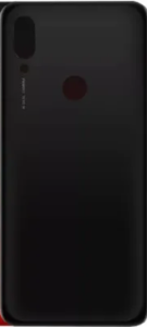 TAMPA TRASEIRA REDMI 7 PRETA