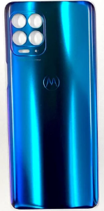 TAMPA TRASEIRA MOTO G100 AZUL