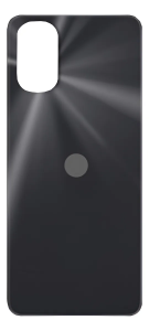 TAMPA TRASEIRA MOTO G22 PRETA