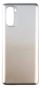 TAMPA TRASEIRA MOTO G51 PRATA