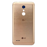 TAMPA TRASEIRA LG K11 DOURADA COM LENTE