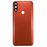 TAMPA TRASEIRA MOTO E7 VERMELHA