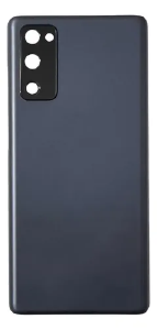 TAMPA TRASEIRA SAMSUNG S20 FE PRETA COM LENTE