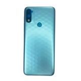 TAMPA TRASEIRA MOTO E20 AZUL COM LENTE