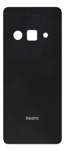 TAMPA TRASEIRA XIAOMI REDMI A3 PRETO COM LENTE