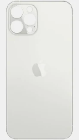 TAMPA TRASEIRA IPHONE 12 PRO MAX PRATA COM DUPLA FACE 3M