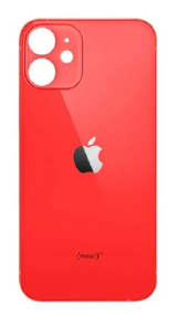 TAMPA TRASEIRA IPHONE 12 VERMELHA COM DUPLA FACE 3M