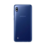 TAMPA TRASEIRA SAMSUNG A10 AZUL COM LENTE