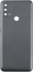 TAMPA TRASEIRA MOTO E40 CINZA COM LENTE