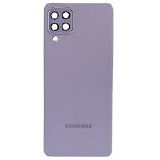 TAMPA TRASEIRA SAMSUNG A22 4G ROXO COM LENTE