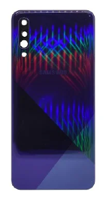 TAMPA TRASEIRA SAMSUNG A30S AZUL ESCURO COM LENTE