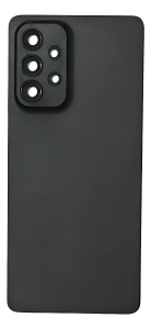 TAMPA TRASEIRA SAMSUNG A53 PRETA COM LENTE