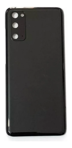 TAMPA TRASEIRA SAMSUNG S20 PRETA COM LENTE