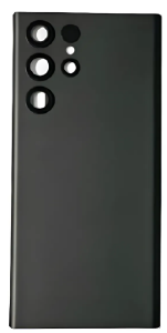 TAMPA TRASEIRA SAMSUNG S22 ULTRA PRETA COM LENTE