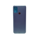 TAMPA TRASEIRA MOTO G20 CINZA