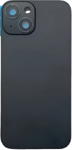 TAMPA TRASEIRA IPHONE 15 PRETA COM LENTE E MAGNETICO