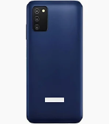 TAMPA TRASEIRA SAMSUNG A03S AZUL COM LENTE