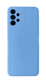 TAMPA TRASEIRA SAMSUNG A13 4G AZUL COM LENTE