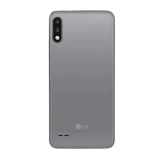 TAMPA TRASEIRA LG K22 PLUS CINZA COM LENTE