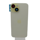 TAMPA TRASEIRA IPHONE 15 PLUS AMARELO COM LENTE E MAGNETICO - TP