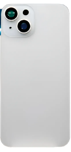 TAMPA TRASEIRA IPHONE 14 PLUS BRANCA COM LENTE E MAGNETICO - TP