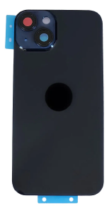TAMPA TRASEIRA IPHONE 14 PLUS PRETO COM LENTE E MAGNETICO- TP