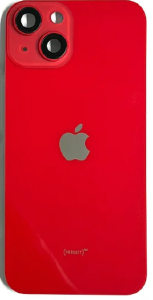 TAMPA TRASEIRA IPHONE 14 PLUS VERMELHA COM LENTE E MAGNETICO - TP