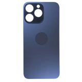 TAMPA TRASEIRA IPHONE 15 PRO MAX TITANIO AZUL