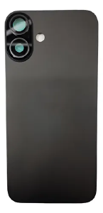 TAMPA TRASEIRA IPHONE 16 PRETO COM LENTE E MAGNETICO - TP