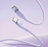 AC0009 - CABO TIPO C/C 60W ROXO 1,3M PREMIUM PARA NOTE/CEL WEFIX