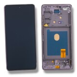 FRONTAL SAMSUNG S20FE ORIGINAL CHINA COM ARO ROSA OLED - NN - M2084